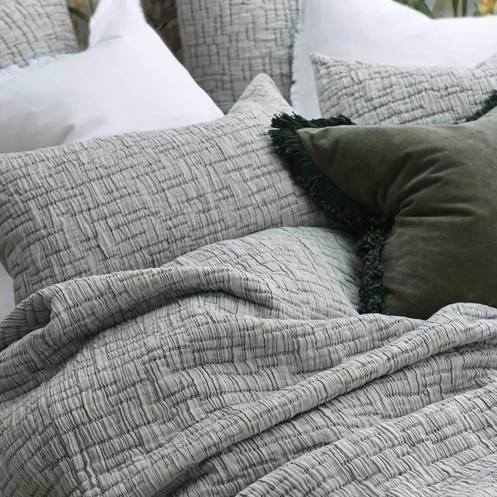 MM Linen Livie Moss Queen Bedspread Set